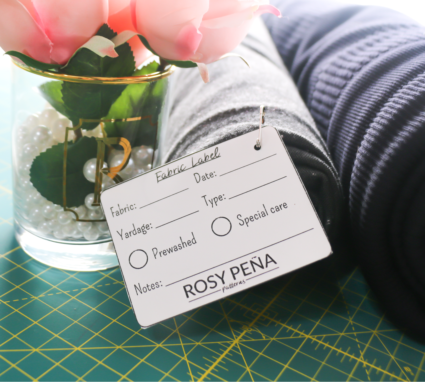 PDF PROJECT PLANNER + BONUS FABRIC ORGANIZATION LABELS