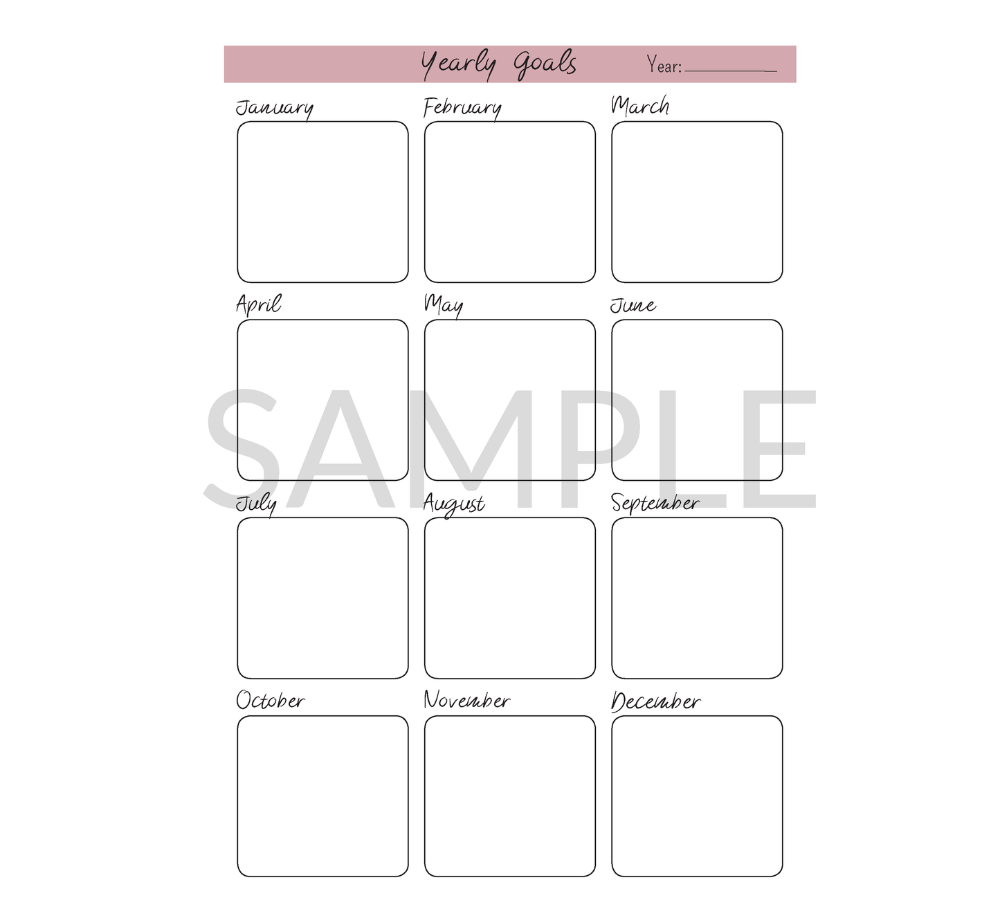 PDF PROJECT PLANNER + BONUS FABRIC ORGANIZATION LABELS