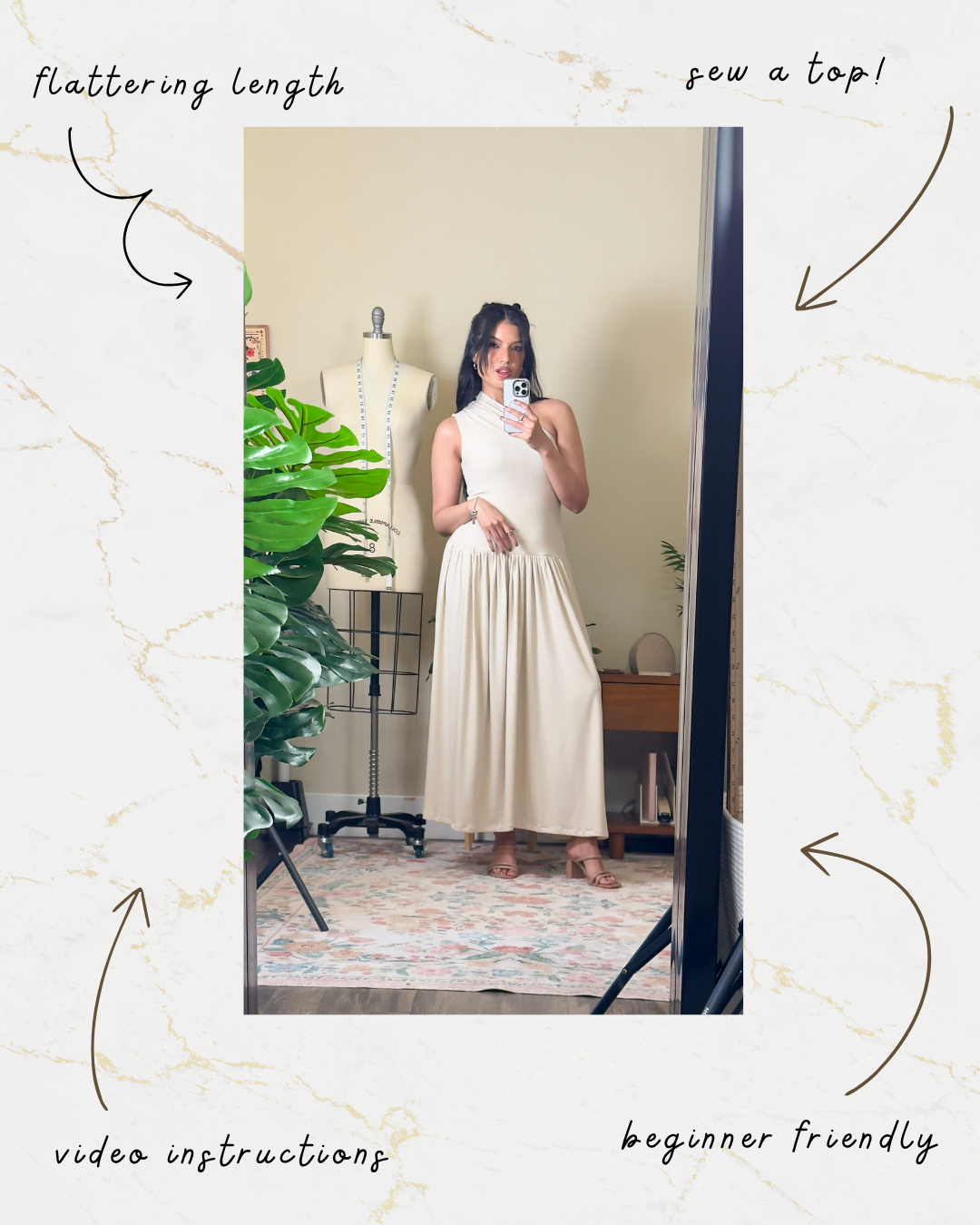VALENTINA - DRESS DIGITAL SEWING PATTERN