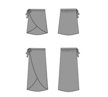 Load image into Gallery viewer, MARIE - WRAP SKIRT PDF PATTERN