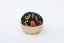 Load image into Gallery viewer, VINTAGE INSPIRED | FLORAL PINCUSHION SET - 1 NATURAL 1 MIDNIGHT (PHYSICAL PRODUCT)